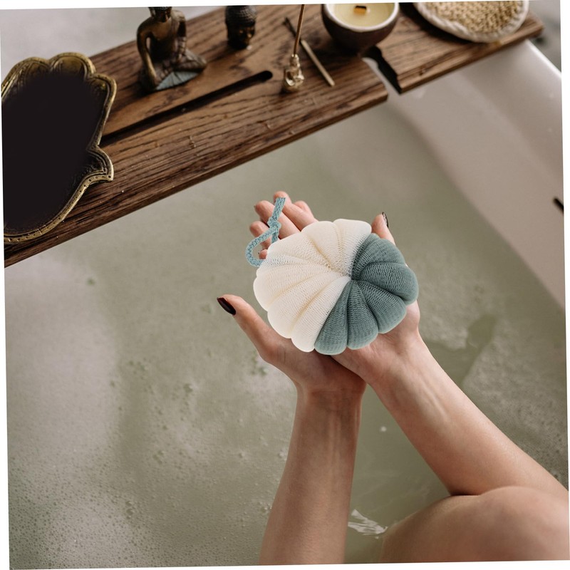 Baluue Pcs Colorful Bath Balls Bubble Maker for Shower Bath