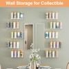 upsimples 12 Pack Acrylic Shelves Wall Organizer and Storage, 15"