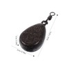 OHPHCALL 5pcs Iron Casting Fishing Sinkers 57g Drop Shot Weights