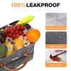 Lekespring Insulated Lunch Bag for Women, Leakproof Reusable Lunch Tote