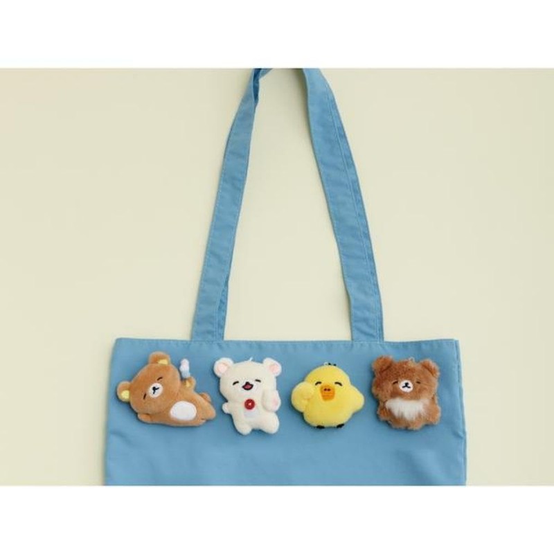 AB42501 リラックマ ゆるゆるぽかぽかシリーズ ぶらさげマスコットバッジ リラックマ