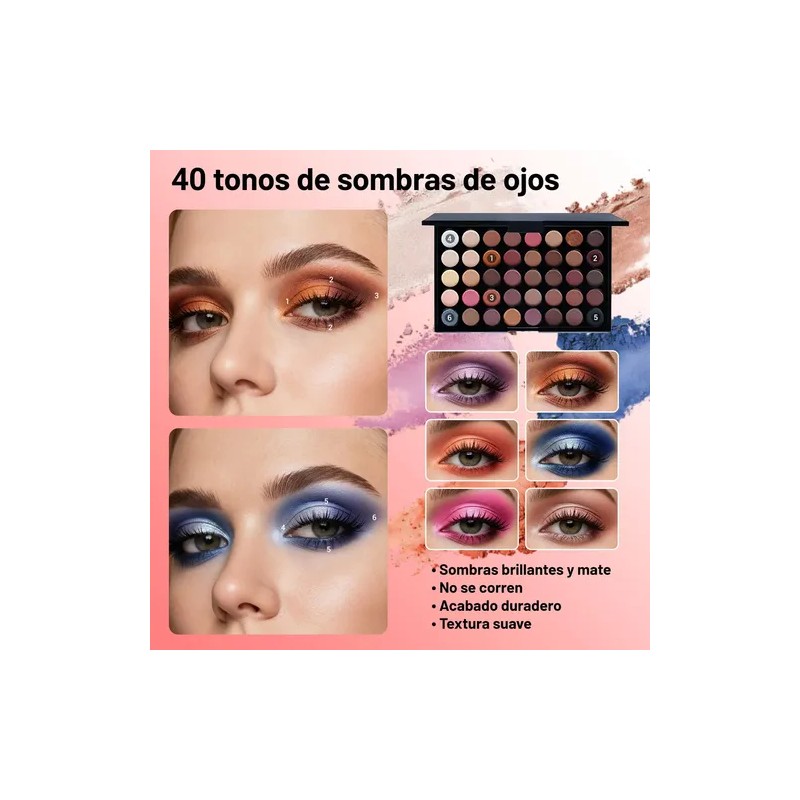 24kit De Maquillaje Profesional Completo-principiante Regalo