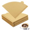 2 coffee filters Cone 50PCS #2 Coffee Filters Unbleached Natural