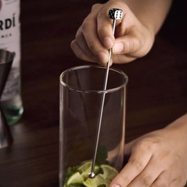 Wagensteiger Deismuddler Silver Highball Stick / 바겐슈타이거 다이스머들러 실버 하이볼 스틱