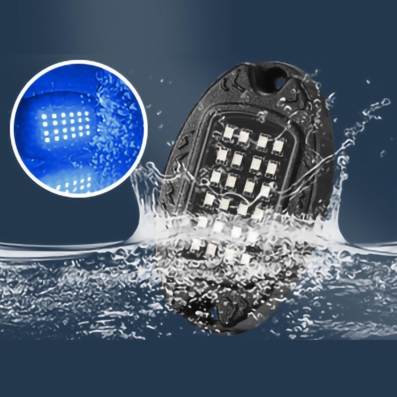 Alloy Shell RGB LED Rock Light, Underglow Multicolor Neon Light