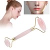 Face Roller Massager Dual Head Natural Roller Massage Tool for
