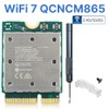 WiFi 7 QCNCM865 M.2 Key E WiFi Card BT5.3 Tri-Band