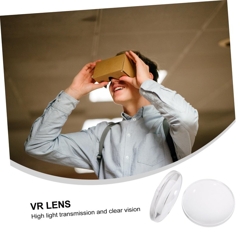 Levemolo 10pcs Biconvex Light Blocking Vr Lenses Light for Vr