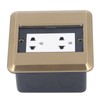 Floor Electrical Outlet Multifunctional Stainless Steel Recessed Concealed Pop Up