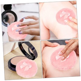 SAFIGLE 3pcs Baby Refreshing Powder Comfortable Bowknot Body Powder Fluffy for Toddlers