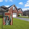 Statue of Liberty Resist Garden flag 12x18 inches Double-Sided Pro