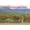 sharllen 200g (7.05oz) Natural Apple Sticks Wood Tree Branches Pet