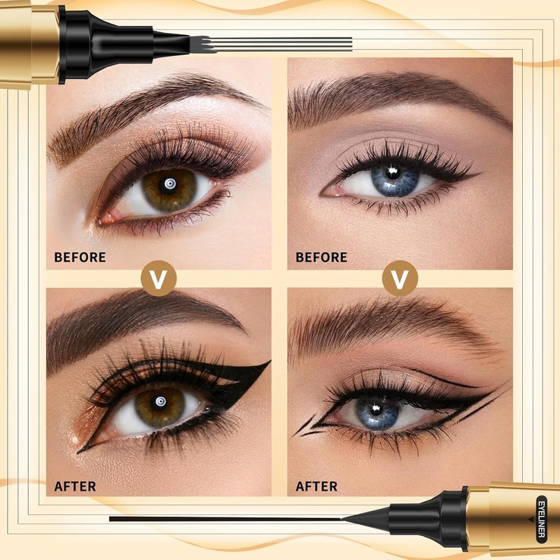 Magic Eyebrow Pencil, 2 in 1 Upgrade Multifunction 3D Microblading