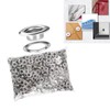 1000pcs 12mm Grommet Eyelet Plating Treatment Rust Prevention Leather Grommets