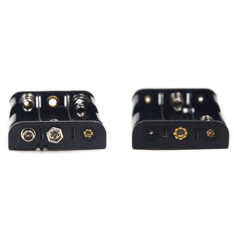 LAMPVPATH 3 Pcs 3 x 1.5V (4.5V) AA Battery Holder