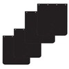 BST BSSP 4PCS Universal 24"x 24" Mud Flaps for Semi