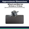 VFM e-Store - Fitness Abdominal Roller Great for Gym, Fitness