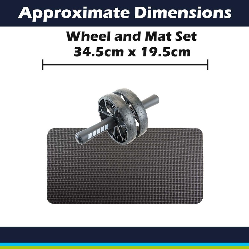 VFM e-Store - Fitness Abdominal Roller Great for Gym, Fitness