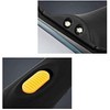 Lupa rectangular de mano, lupa de luz LED, lupa de