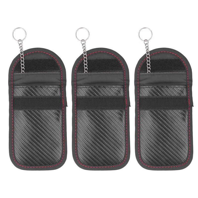 3pcs Key Fob Signal Blocker Case Signal Blocking Anti Theft