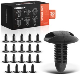 A-Premium 20PCS Nylon Trunk Luggage Compartment Retainer Clip Compatible with Toyota Camry 1997-2001/2007-2011, MR2 Spyder 2000-2005, Solara 1999-2008 & Lexus ES300 1999-2003 - for 6mm Hole