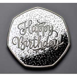 The Commemorative Coin Company 50th Birthday .999 Silver Commemorative. Unique Gift/Present Party/Celebration Ideas 50 Fifty Years