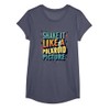 Shake and Bake: Polaroid Picture Retro Nostalgia Fun T-Shirt, Girls,