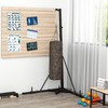 Foldable Heavy Bag Stand 67" -Adjustable Height Boxing Stand for