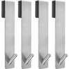 Kontoyo Shower Door Hooks(7.5 Inch),Extended Over Door Hooks for Bathroom
