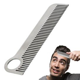 Credit Card Size Comb - Sturdy Beard Comb - Portable and Safe Pocket Comb Anti-Static for Vacation Travel Camping