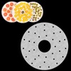 Lconvicely 10.8in Parchment Paper Round With Hole, Non-stick Fruit Dehydrator