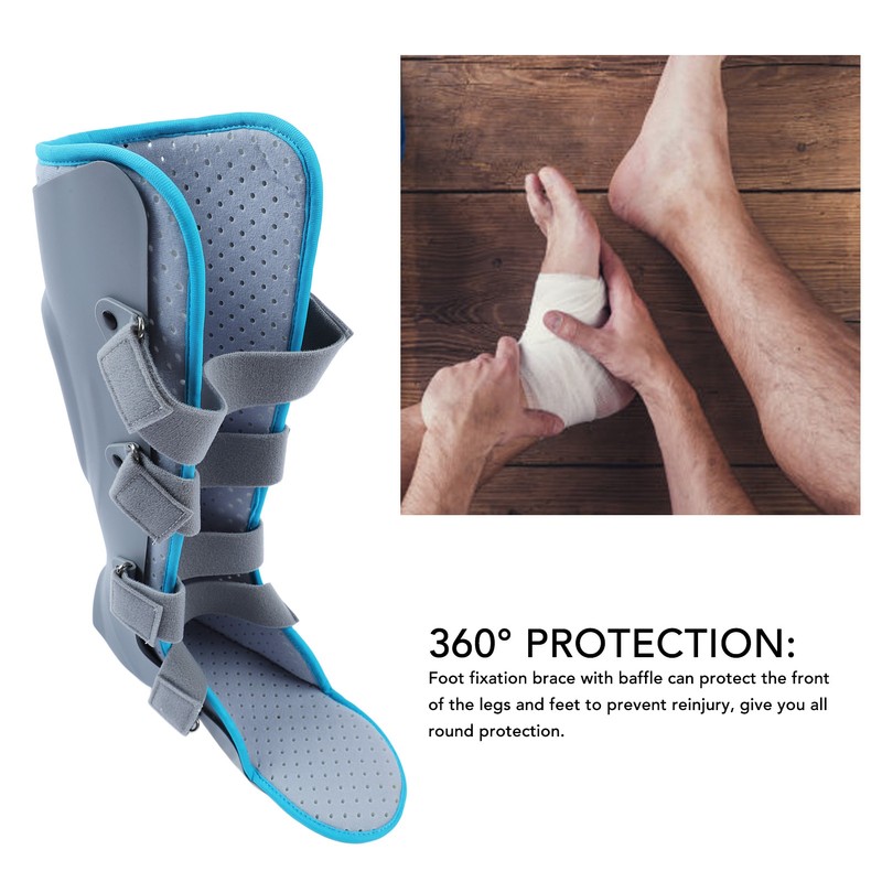 Ankle Support Stabilizer 360 Degree Protection Breathable Adjustable Strap Foot
