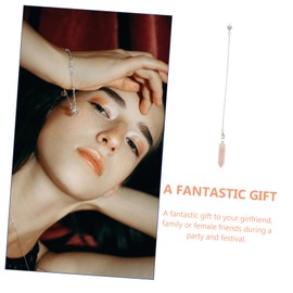 Minkissy Unique Crystal Pendant Jewelry Adornment Natural Stone Accessories for Girls Women