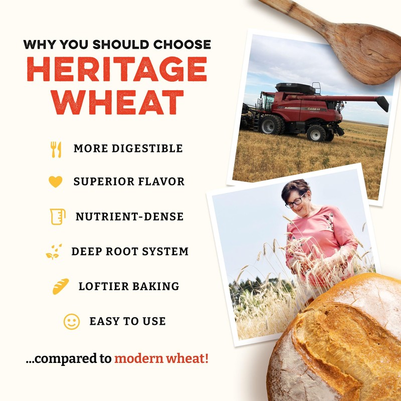Sunrise Flour Mill Heritage Organic Bread Flour Blend - 2.0