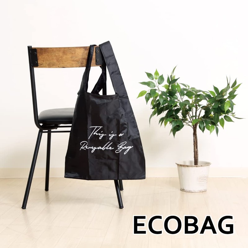 SWINGPLUS Eco Bag, Pocketable, Compact, Gusset, Washable, 6.5 gal (20