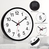 Koosome WiFi Analog Wall Clock with Auto Sync Time &