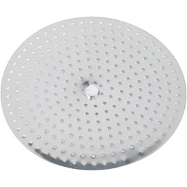 Embudo de filtro de acero inoxidable para cafeteras espresso, accesorio de eliminación de polvo prensado, compatible con la mayoría de ollas de moka para el hogar, la oficina, café (6 tazas)