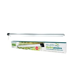 Miracle LED Hydroponics 4-Foot Hangable LED Commercial Grow Light with Pull Cord and Hanging Chains, Full Spectrum, 1 Count (Pack of 1)