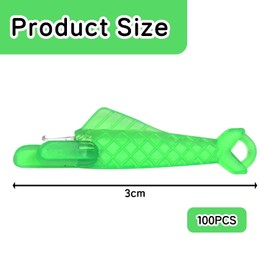 100 Pieces Small Fish Type Needle Threader, Sewing Machine Thread Leader, Quick Thread Leader, Threading Assistant, Portable Needle Threader, Clothing Sewing Accessories
