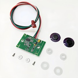 98544C Bottle Filler Sensor Replacement Kit – Compatible with Elkay EZH2O & Halsey Taylor HydroBoost Bottle Filling Stations – Infrared Sensor with Wiring and Mounting Parts - Green
