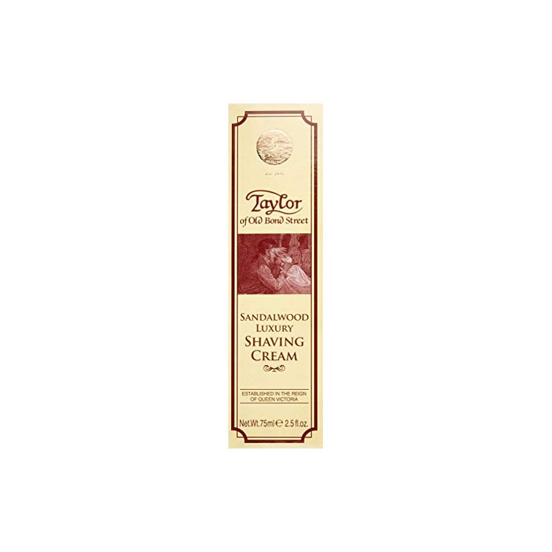 Taylor of Old Bond Street 75ml Sandalwood Shaving Cream Tube