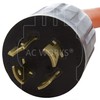 AC WORKS L14-20P 20Amp 4-Prong Generator Locking Plug to (4)