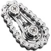 Bicycle Chain Gear Fidget Spinner for Stress Relief, Metal Sprocket