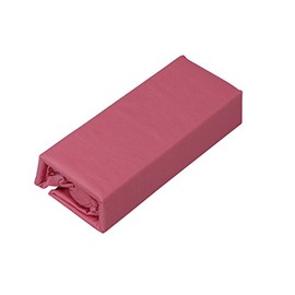 Iris Ohyama CMS-D Futon Mattress Cover, 100% Cotton, 8 Colors to Choose from, Fully Opening Zipper, Washable, Double, Pink