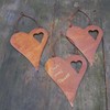 Storm's Gartenzaubereien Decorative Heart in Rust Look for Labelling, Set
