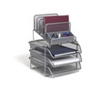 TRU RED Staples All-In-One 10-Compartment Wire Mesh Desk Organizer -