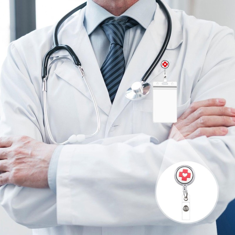 8 Piece Nurse ID Clasp, 8-Piece Card Holder, Nurse ID
