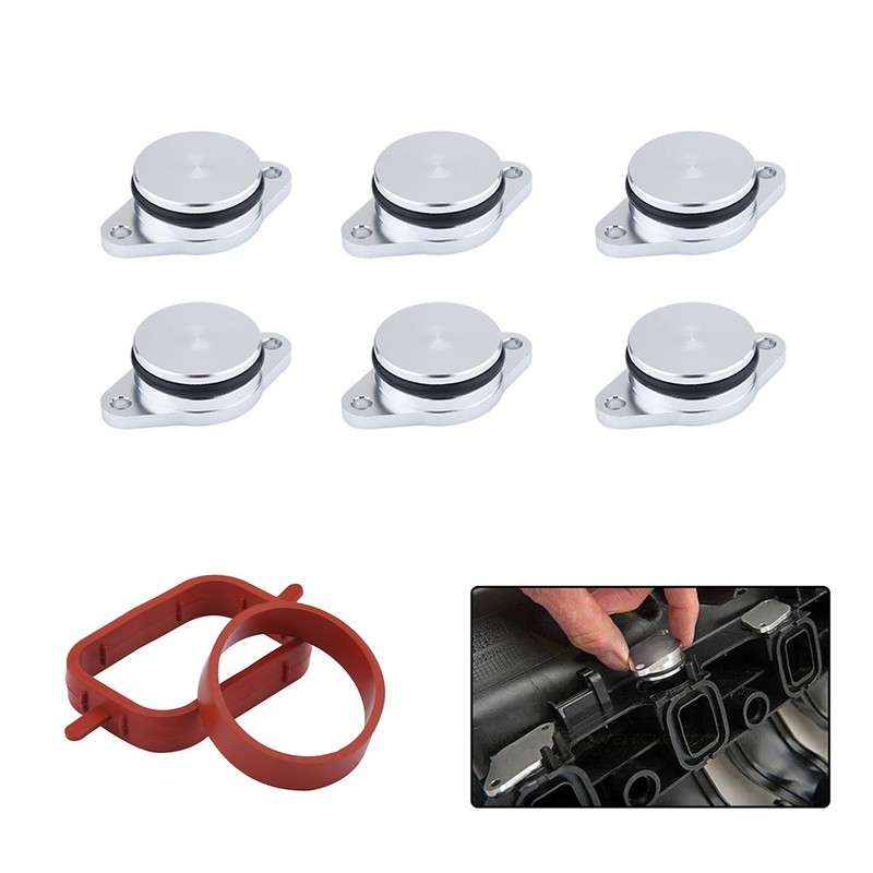 inlet manifold gasket m57 Swirl Flap flaps delete, 6x 33mm