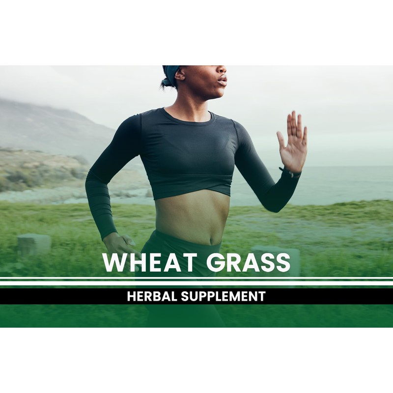 Pure Original Ingredients Wheat Grass (365 Capsules) No Magnesium Or