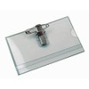 FALAMBI 100 x Name Badges / Card Holders with Insert